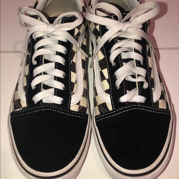 Checkered Old Skool Vans - Picture 3 of 7
